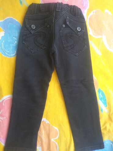 джинсовые кюлоты in Кыргызстан | БРЮКИ: Джинсовые мягкие брючки с начёсом можно в школу на 6-7 лет на