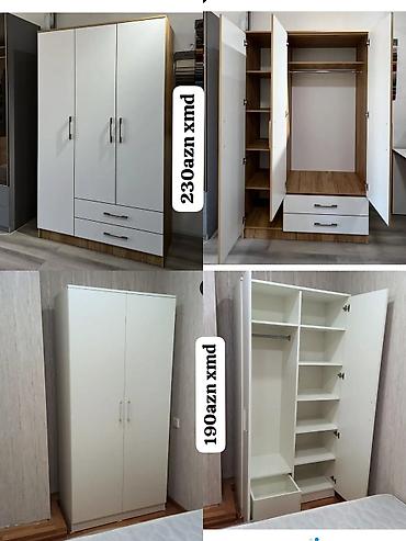 kombi şkaf: Məhsul: Geyim şkafları (bir neçə model) - 3 qapılı, asılqanlı və — 2