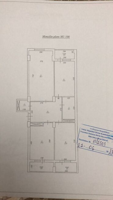 Yeni tikili: 3 otaqlı, Yeni tikili, m. Xətai, 112 kv. m — 12