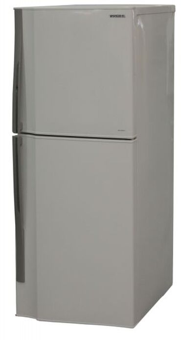 ekran sekilleri: Б/у Двухкамерный Toshiba Холодильник цвет - Серый