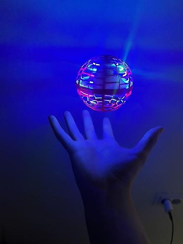 Летающий светящийся шар-дрон бумеранг(boomerang ball) - Компактный