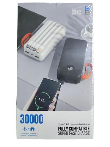 techno pova: Пауэрбанк 30000 мАч с быстрой зарядкой 📄 Описание Мощный Power Bank — 2