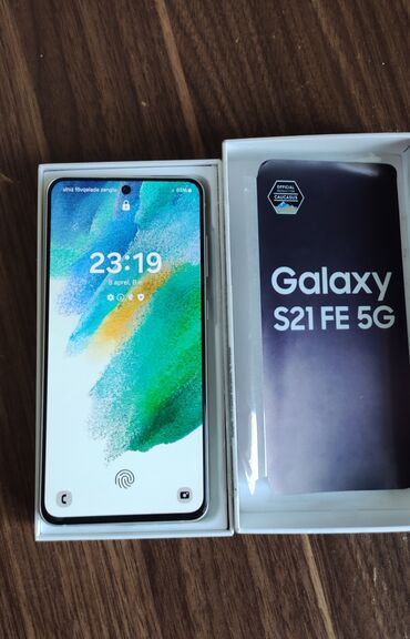 Samsung: Samsung S21 FE 5G, Barmaq izi, İki sim kartlı, Face ID