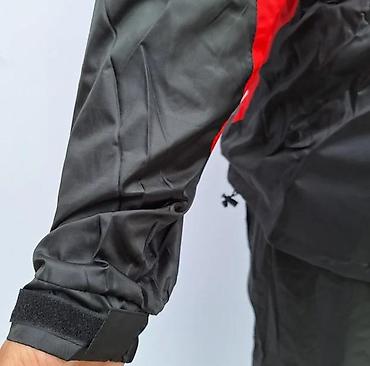 Šuškavci: Muški dvodelni kišni komplet – jakna i pantalone - Materijal: lagani — 15