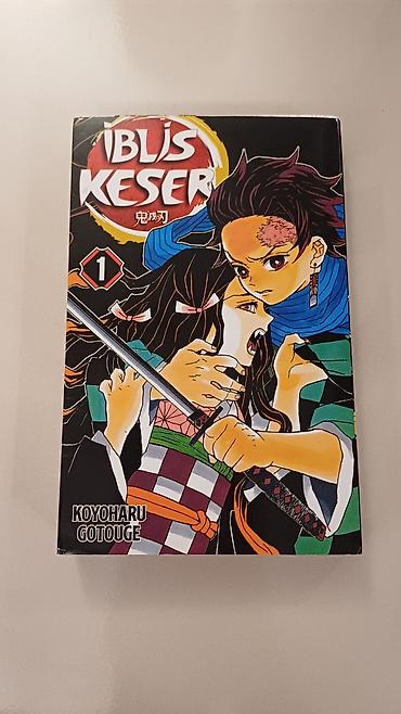 Məhsul: “İblis Kəsər” (Demon Slayer) – 1-ci cild təzədir az oxunub dil