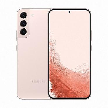 cd disk: Samsung Galaxy S22, Б/у, 256 ГБ, цвет - Розовый, 1 SIM, eSIM — 1