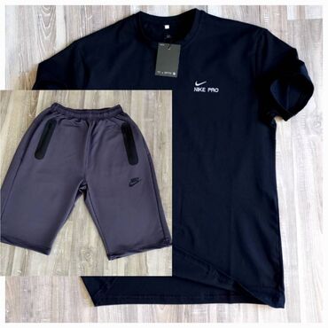 Ostala muška odeća: Nike muški komplet majica i bermude Novo Pamuk Veličine l xl 2xl fb — 8