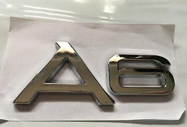 Tuning i styling: NATPIS ZNAK AUDI A6 SAMOLEPLJIVI KVALITETNIJI | Viber, WhatsApp — 2