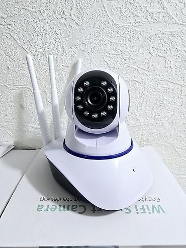kamera tripot: Wi‑Fi IP təhlükəsizlik kamerası - 3 ədəd Wi‑Fi antenası ilə sabit və — 1