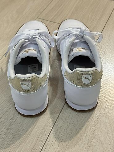 converse all star: Кроссовки, 37, Puma, Новый, цвет - Белый, Самовывоз, Платная доставка — 3