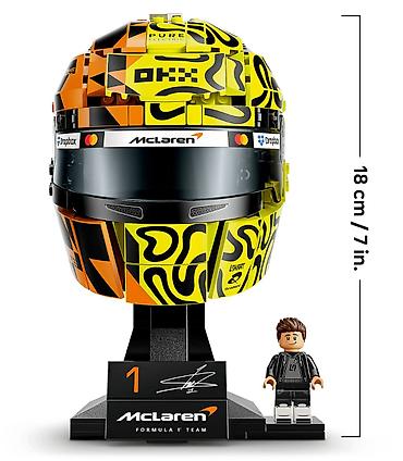 oyuncaq it: LEGO – McLaren Mastercard F1 Team Lando Norris Helmet - Rəsmi LEGO — 3