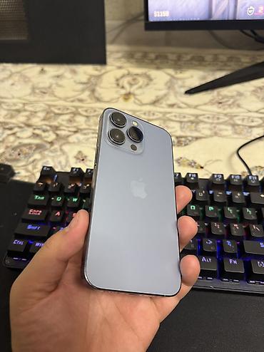 apple wath ultra: IPhone 13 Pro, Б/у, Sierra Blue, Кабель — 4