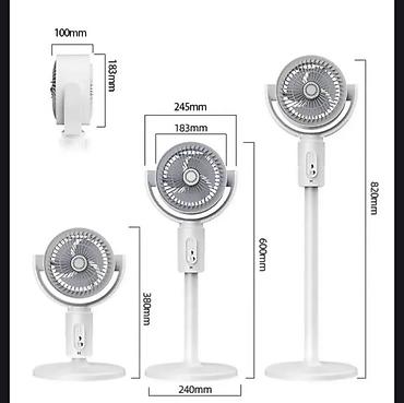 Воздуходувка: Вентилятор Напольный, Лопастной — 7