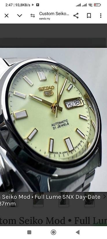 saatlar type 0: Yeni, Qol saatı, Rolex, rəng - Gümüşü — 10