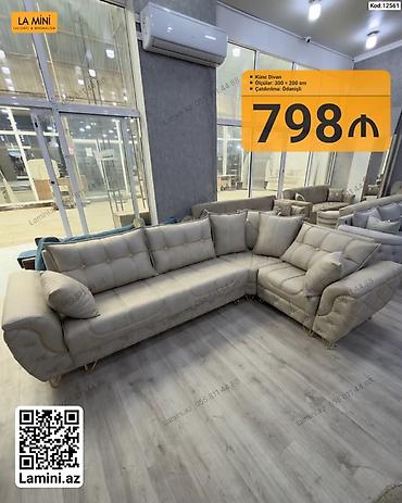 divan pufik: Künc Divan – La Mini - Model: Künc divan - Ölçülər: 300 × 200 sm - — 1