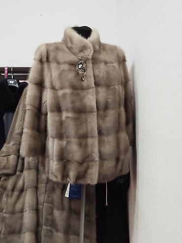 Шубы: Шуба, Норка, Короткая модель, M — 7