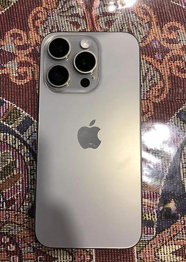 en ucuz mac: IPhone 15 Pro, 128 GB, Gümüşü, Face ID — 2