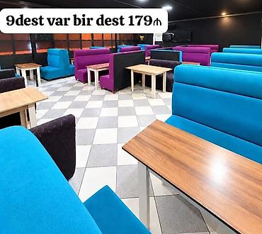 kafe ucun avadanliq: Kafe restoran cay evi uçun divan 9dest bir dest 179₼ satılır dest — 1