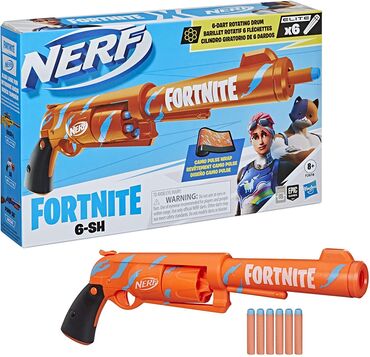 zara kids: NERF Fortnite 6-SH Dart Blaster NOVO