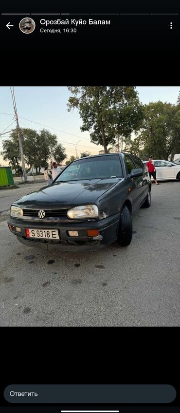 голв 3: Volkswagen Golf: 1995 г., 1.8 л, Механика, Бензин, Универсал