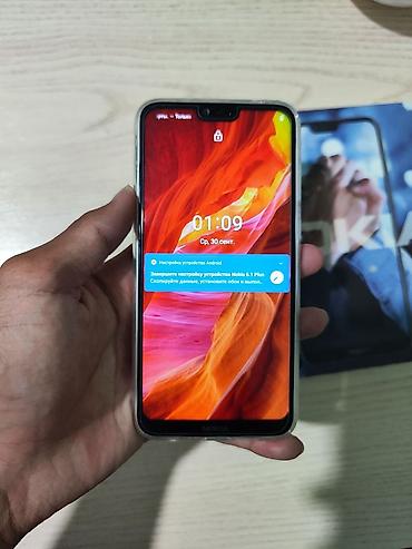 Уюлдук телефондор жана аксессуарлар: Nokia 6.1 Plus (X6), Жаңы, 64 ГБ, түсү - Ак — 3