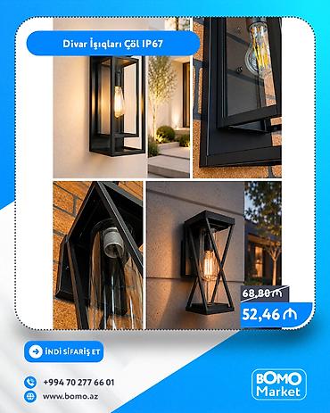 İşıqlandırma: Divar işıqları – Çöl IP67 - Açıq məkanlar üçün divar bra-aparı — 1