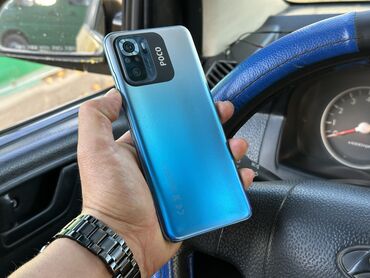 телефон слайдер: Poco M5s, Колдонулган, 256 ГБ, түсү - Көк, 2 SIM