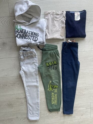 lidl decije ski pantalone: Zara, Set: Sweatshirt, Trousers, 128-134