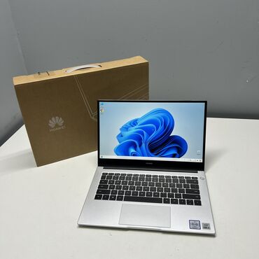 экран на ноутбук: Ультрабук, Huawei, 8 ГБ ОЭТ, Intel Core i5, 14 ", Колдонулган, Жумуш, окуу үчүн, эс тутум SSD