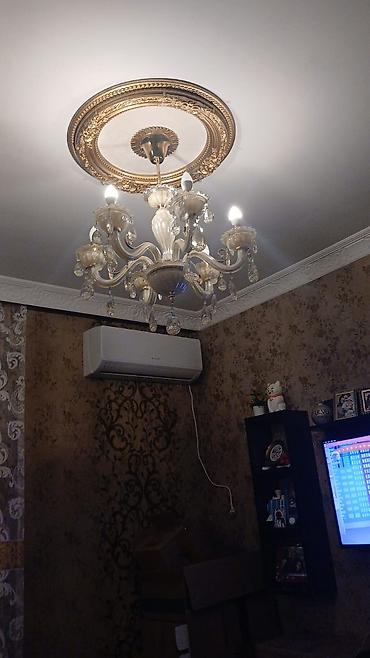 sade perdeler: Çılçıraq, 6 lampa, Şüşə — 1