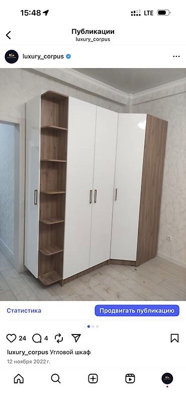 Шкафы-купе: Шкаф-купе модульный для спальни/прихожей - Габариты секции на фото — 7