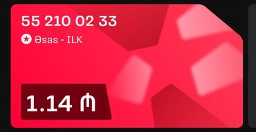 kredit mobil nomreler: Nömrə: ( 055 ) ( 2100233 ), İşlənmiş