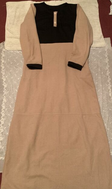udlinitel 10 m: Повседневное платье, Made in KG, Осень-весна, Длинная модель, Платье-рубашка, 2XL (EU 44), 3XL (EU 46)