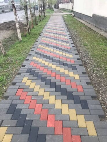 Брусчатка кирпич: Брусчатка кирпич, Дорожная, Бетонная, Прессованная, Новый, Бесплатный выезд, Укладка, Гарантия — 6