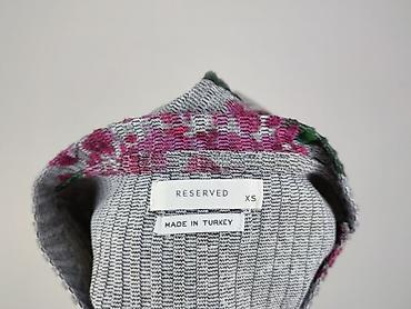 szary sweter: Reserved, Sweter damski, rozmiar XS — 4
