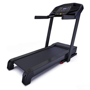 İdman və istirahət: Qaçış trenajoruTəsvir ; Qaçış trenajoru, evdə və ya fitness — 2