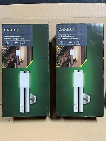 lavanda sadnice: CASALUX LED spoljašnja zidna lampa sa senzorom pokreta - Materijal — 2