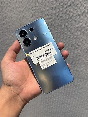 redmi not 13 про: Redmi, Redmi Note 13, Б/у, 256 ГБ, цвет - Голубой, В рассрочку, 2 SIM — 1