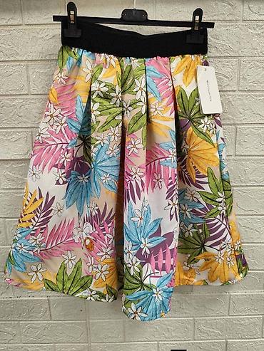 Suknje: Ženska midi suknja A-kroja sa visokim strukom - Silueta: raskošno — 12