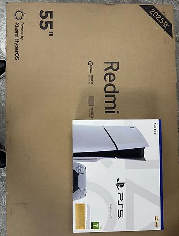 выездом телевизоры: Продаю телевизор (2 штуки) Redmi Smart TV 55" - Диагональ 55 дюймов — 2