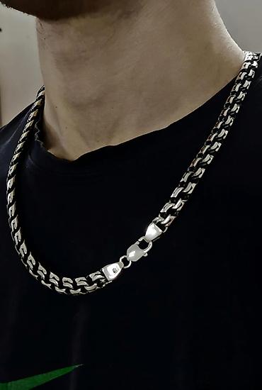 Серебряные цепочки: Цепочка, Проба 960, Мужские, Новый — 6