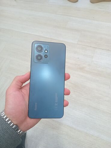 Xiaomi: Xiaomi Redmi Note 12, 128 GB, rəng - Qara, 
 Düyməli, Barmaq izi