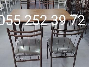 Stullar: Stol və stul - gözəl mətbəx dəstimiz. Bağ evlərinizi, kafelərinizi — 26