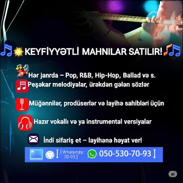telebeler ucun part time is: Mahnılar Satılır