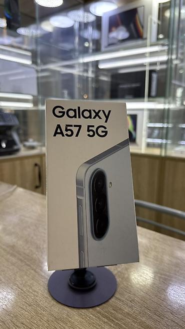 samsung a13 5g: Samsung Galaxy A57, Новый, 256 ГБ, цвет - Голубой, В рассрочку, 2 SIM — 1