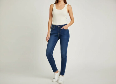 dżinsy pepe jeans: Le Temps des Cerises, Jeansy damskie, rozmiar S