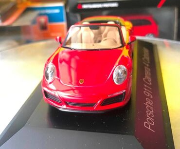 Avtomobil modelləri: Kolleksiya ücün avtomobil modeli Porsche 911 991 Carrera 4 cabriolet — 10