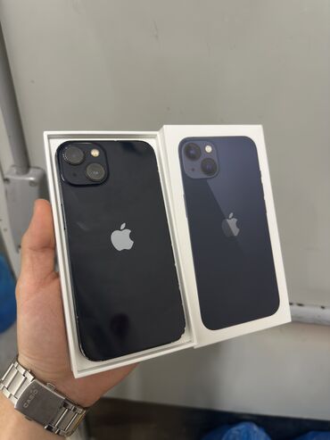 Apple iPhone: IPhone 13, 128 GB, Midnight, Zəmanət, Simsiz şarj, Face ID — 2