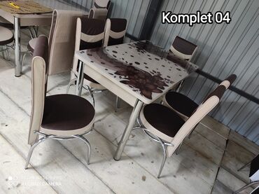 Setovi stolova i stolica: STO I 6 STOLICA 200 EUR Roba iz uvoza. Atraktivni dezeni. Stolovi su — 7