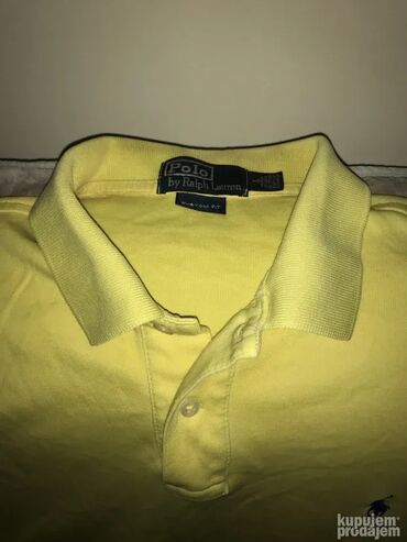 Majice: Original Ralph Lauren majica M 100% cotton Zuta boja sa crvenim znakom — 5